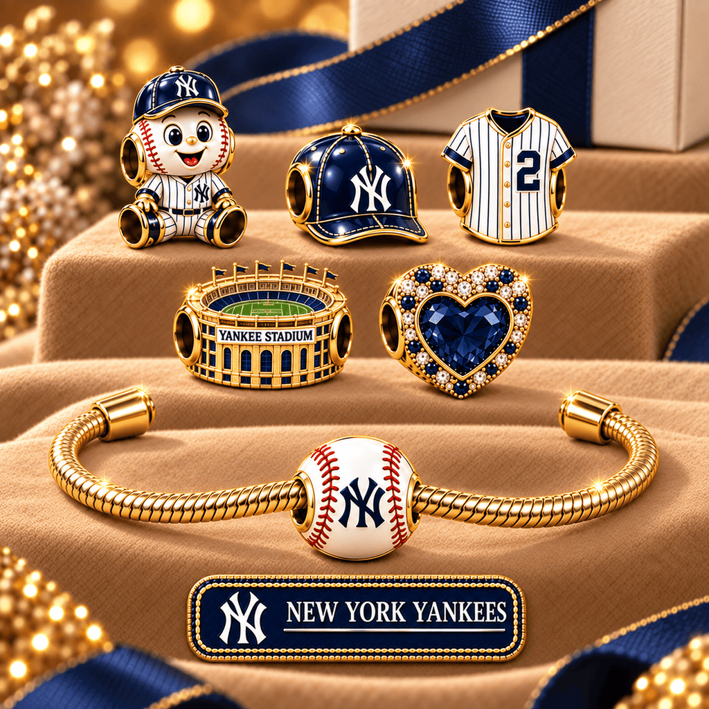 NYY Gold Charm Set PNPA