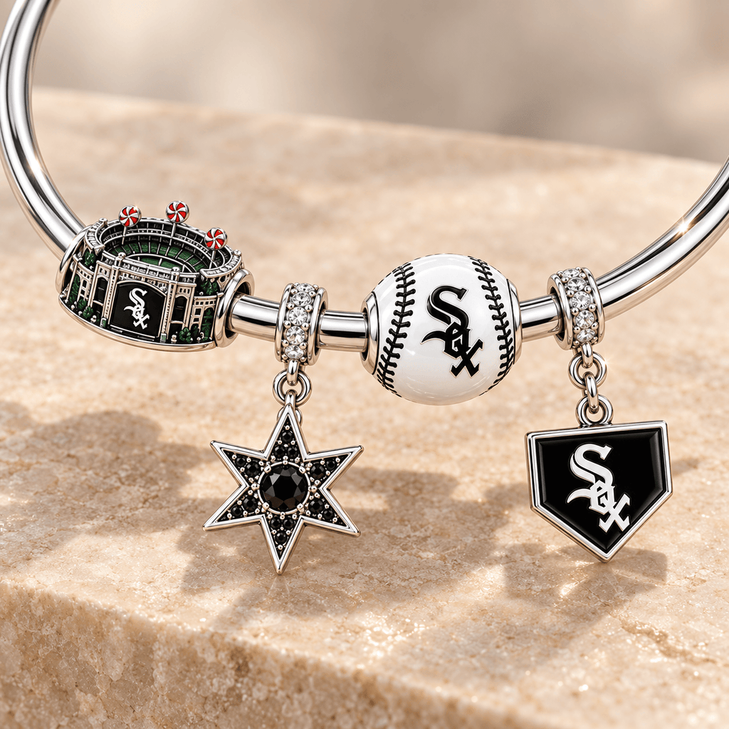 CWS Silver Charm Bracelet Set TMH