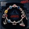JAWS Silver Charm Bracelet Set TTTT