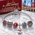 SLVC Silver Charm Bracelet Set PTT