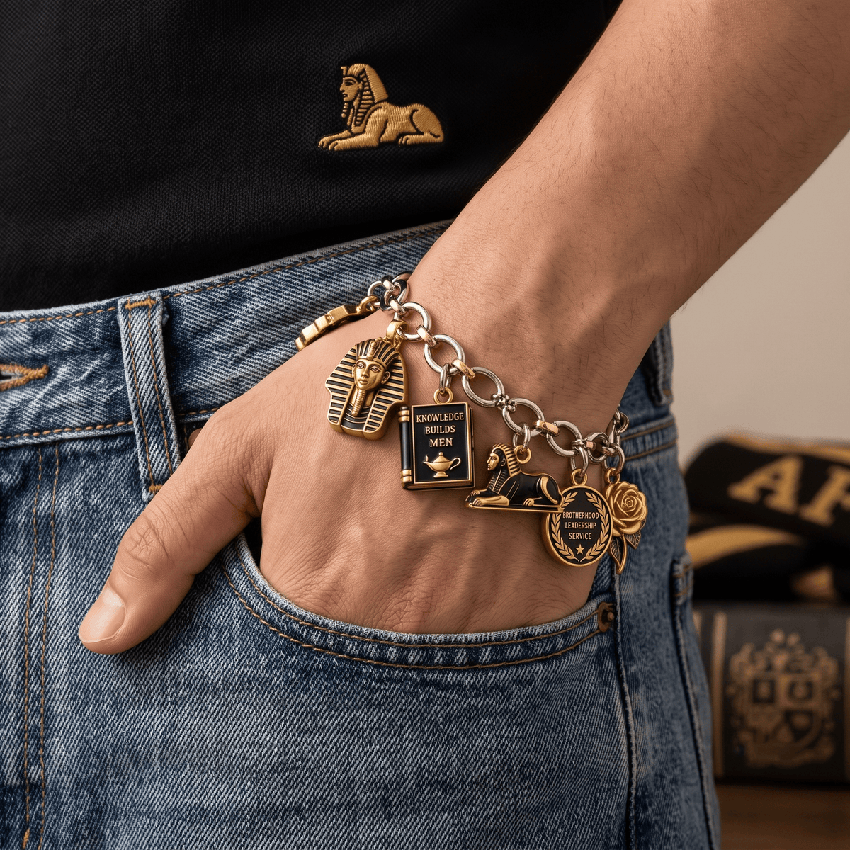 Premium APA Chapters Charm Bracelet TNSM